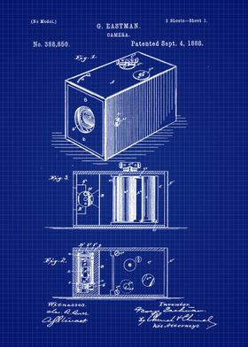 1888 Camera Patent Art