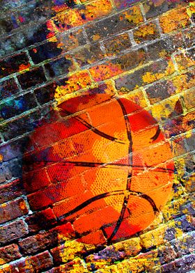 Basketball art swoosh 105