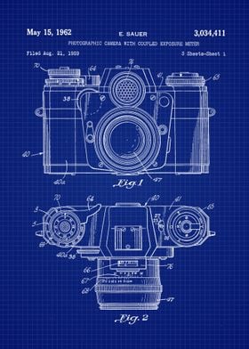 1962 Camera Patent Art