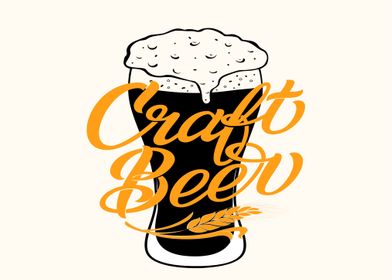 Craft Beer Typography