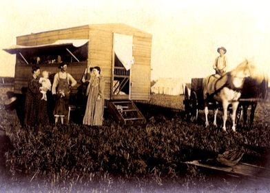 Threshing Crew Cook Shack