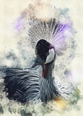 Watercolor Bird Painting