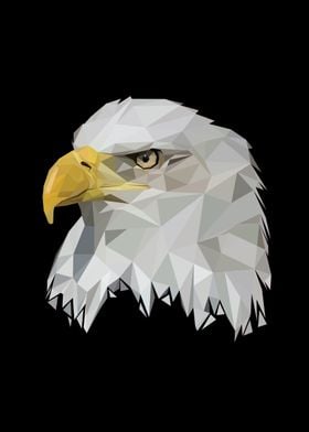 eagle lowpoly