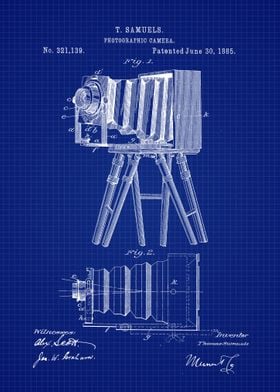 1885 Camera Patent Art