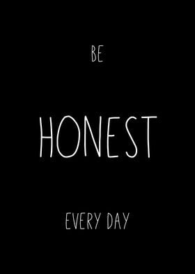 Be Honest Every Day