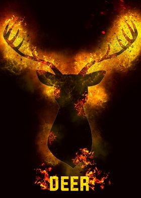 deer fire 1