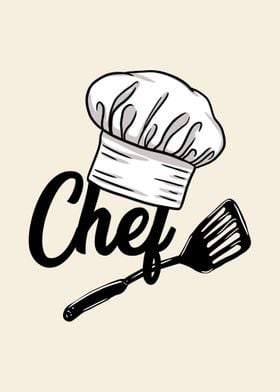 Chef Hat and Spatula Icon