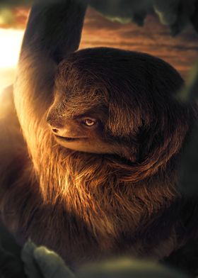 Sunset Sloth