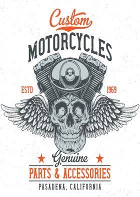 Custom Motorcycles Parts