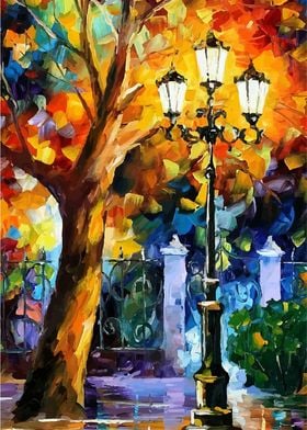 Leonid Afremov Landscape