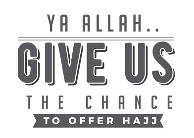 Ya Allah give us