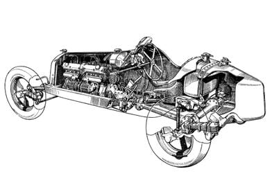 1933 Alfa Romeo Tipo B P3 