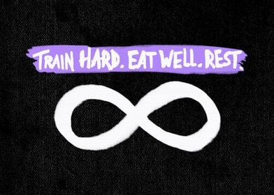 Train Hard Eat Well Rest