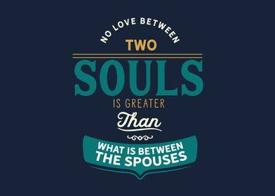 No love between two souls