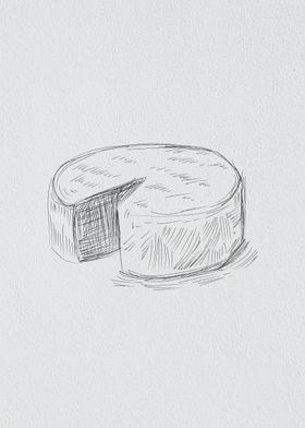 Minimalist Food Cheese