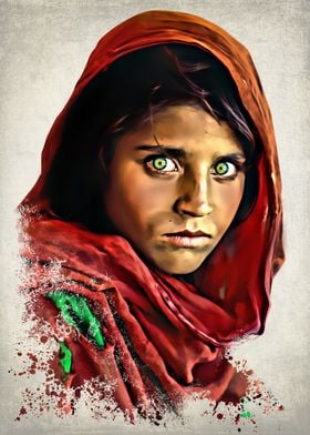 Afghan Girl  Sharbat Gula 