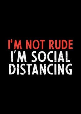 Not Rude Social Distancing