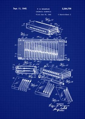 1945 Harmonica Patent