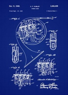 1949 French Horn Patent