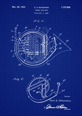 1927 French Horn Patent