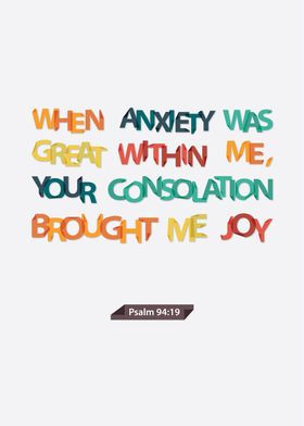 Psalm Bible Verse (Stress)