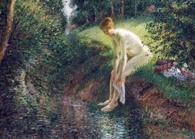 Bather in the Woods