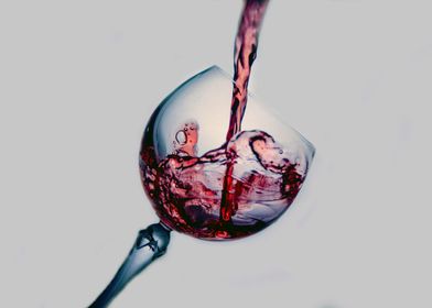 Splashes of wine