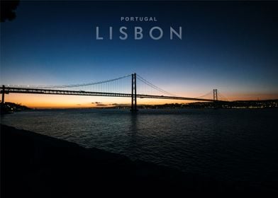 Lisbon city night