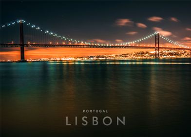 Lisbon city night