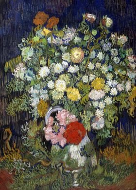 Van Gogh Flowers in a Vase