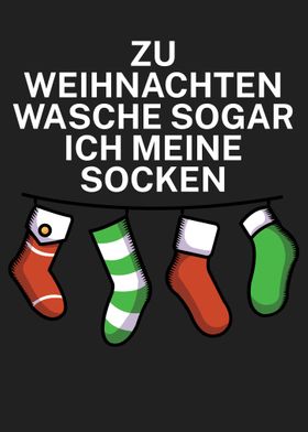 Weihnachten Socken Waschen