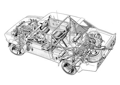 1976 Fiat Abarth 131 Rally