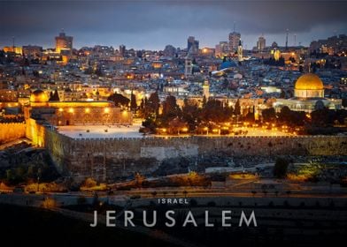Jerusalem city night