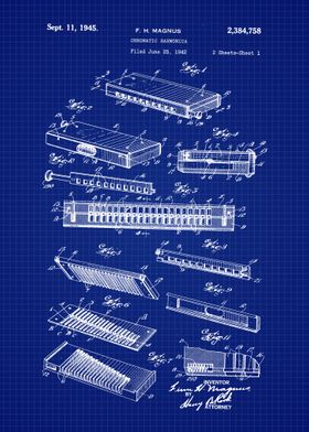 1945 Harmonica Patent