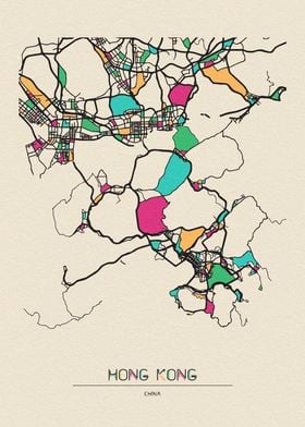 Hong Kong Map