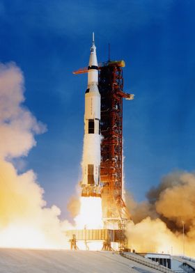 Saturn V Rocket Launch 2