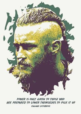 Ragnar Lothbrok Quote Art