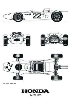 BNW Honda RA272 1965