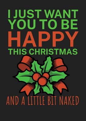 Happy and a bit naked