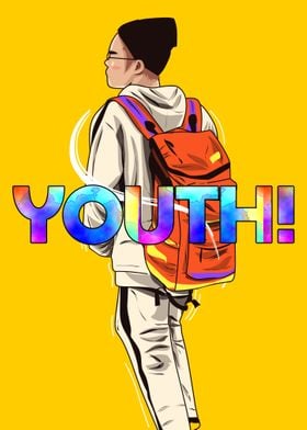YOUTH ILLUSTRATION POSTER