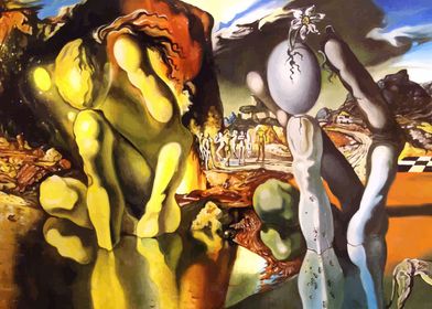 Salvador Dali painting