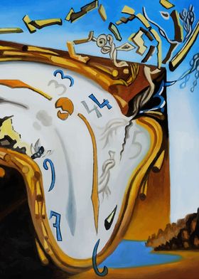 Salvador Dali painting