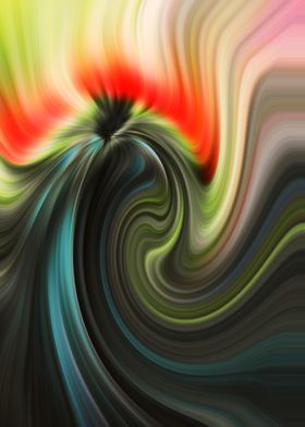 Abstract rooster