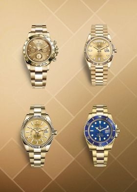 Rolex Gold Collection