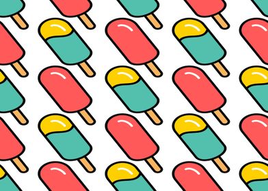 80s Lollipop Pattern