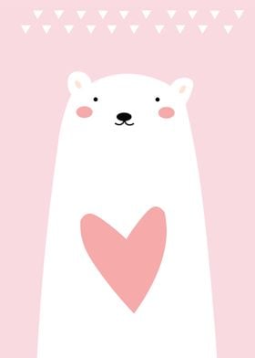 Love Snow Bear