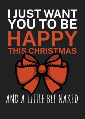 Happy and a bit naked