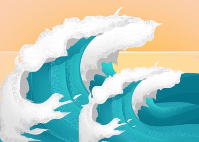 wave illustration