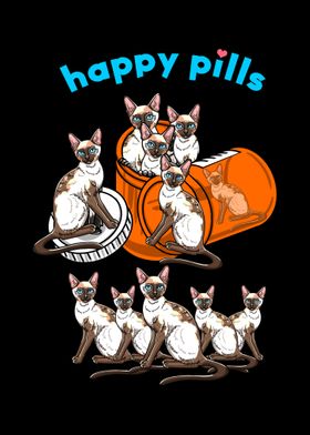 Happy Pills Kitten Siamese