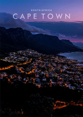 Cape Town night view